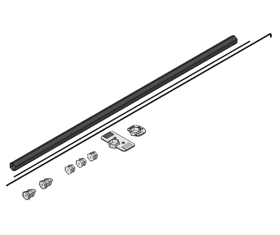 FUNCOPTER â€“ Set boom (fuselaj)